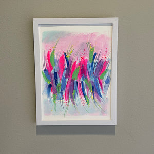 z Wild and free - Abstract acrylic painting