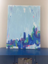 Load image into Gallery viewer, City blues - Abstract acrylic painting