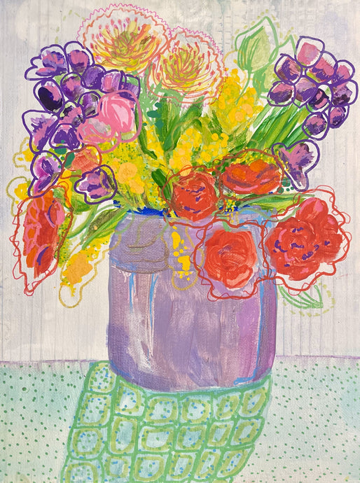 Sitting Blooms